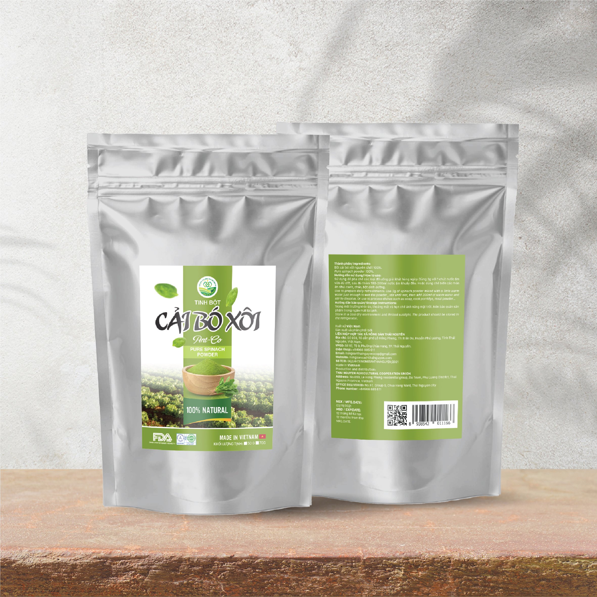 Pure Spinach Powder